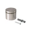 Outwater Round Standoffs, 1 in Bd L, Stainless Steel Brushed, 1-1/2 in OD 3P1.56.00082